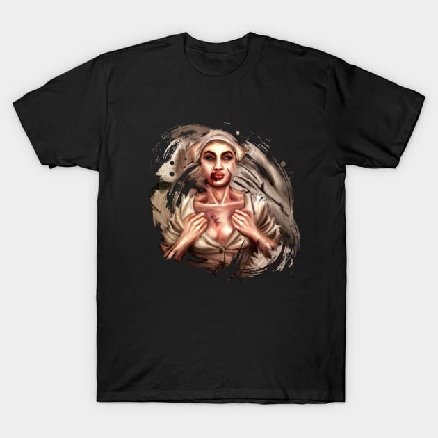 Nurse of Silent Hill T-Shirt by DrKooper